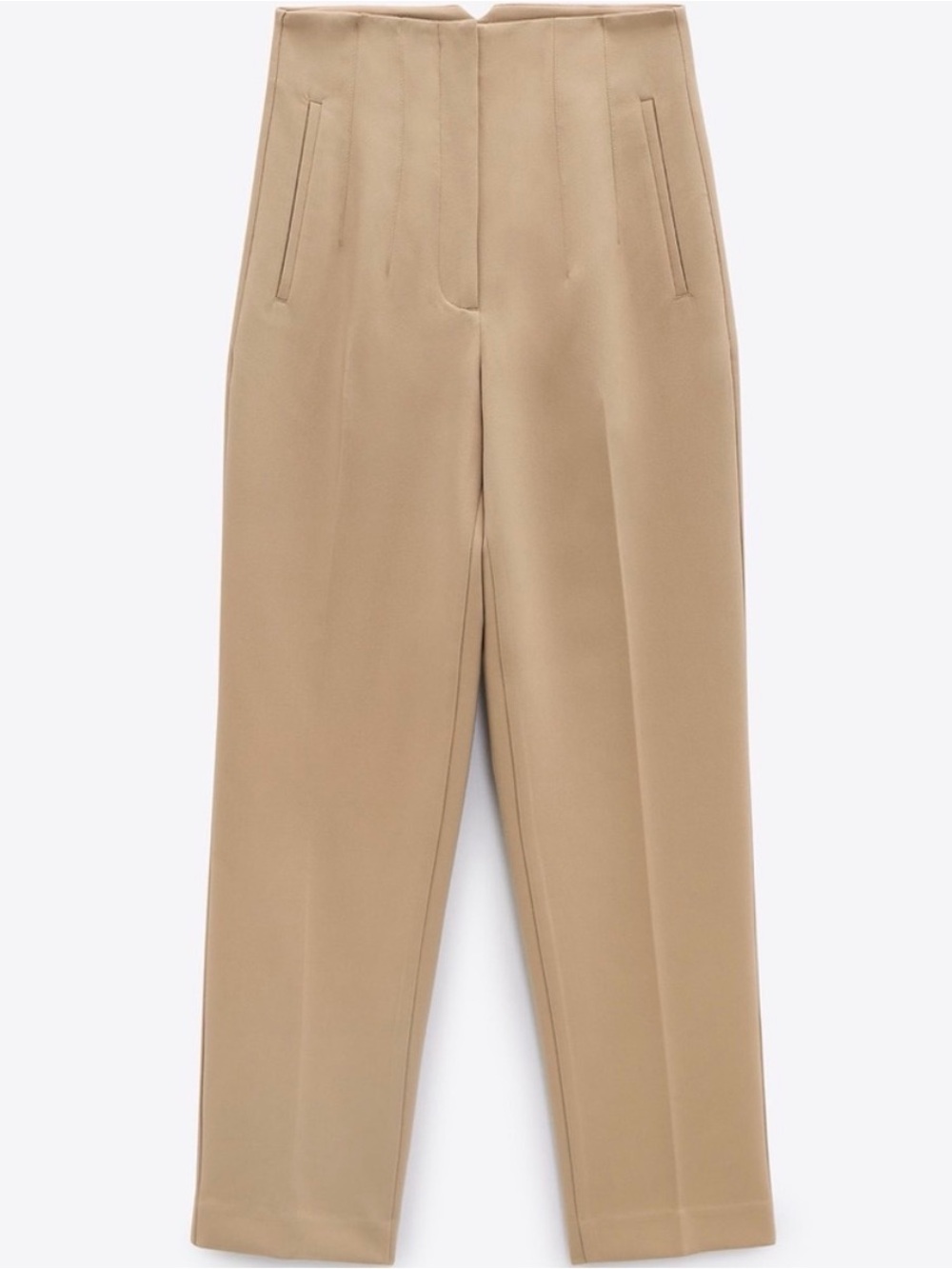 Zara High-Waisted Ankle-Length Trouser